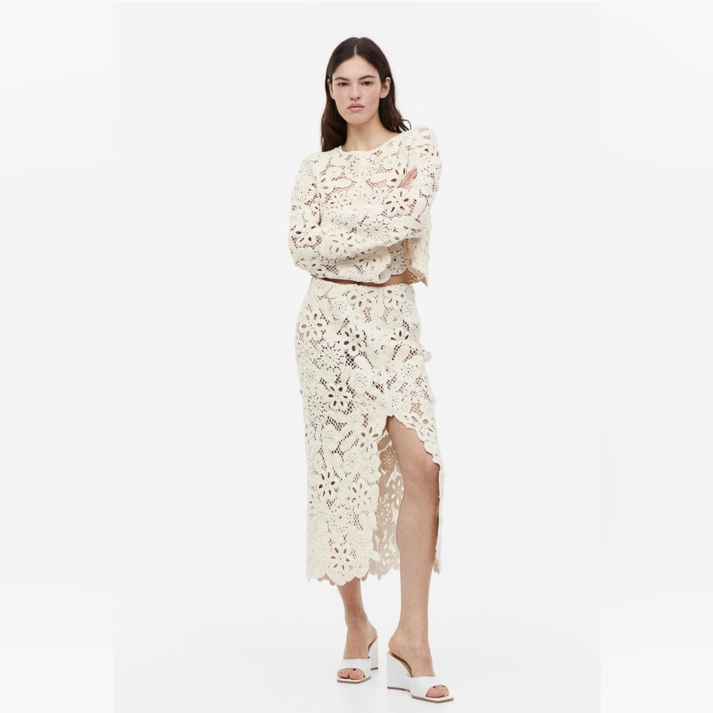 H&M Crochet Look